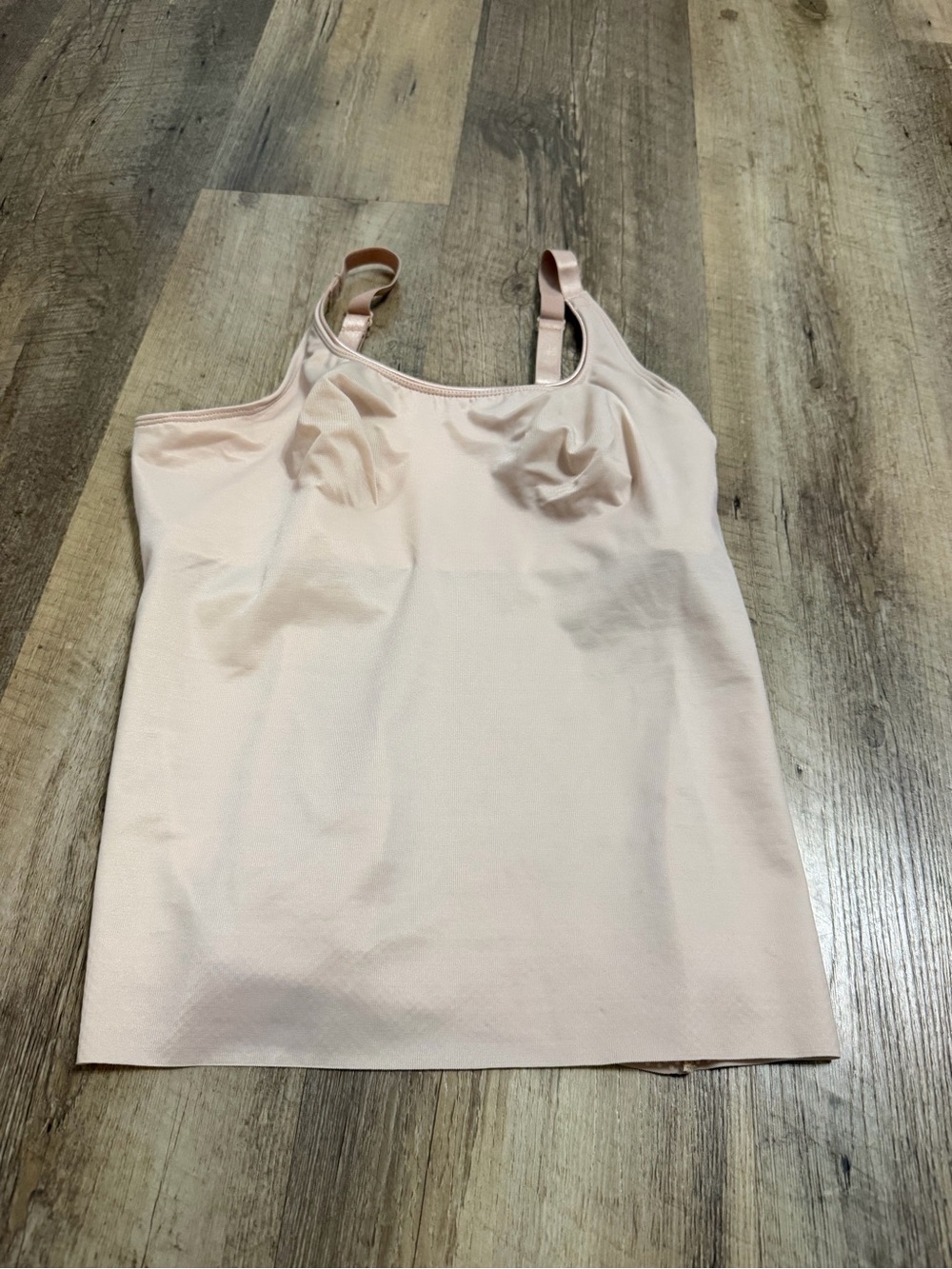 Ruby Ribbon beige Shaping Camisole with Adjustable Straps